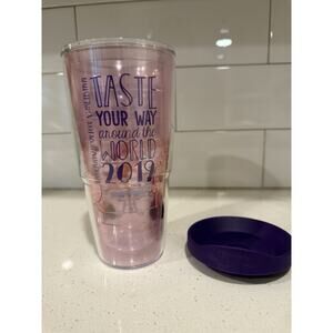 Tervis Disney EPCOT Food & Wine Festival 2019 Minnie Tumbler Cup 24oz Limited